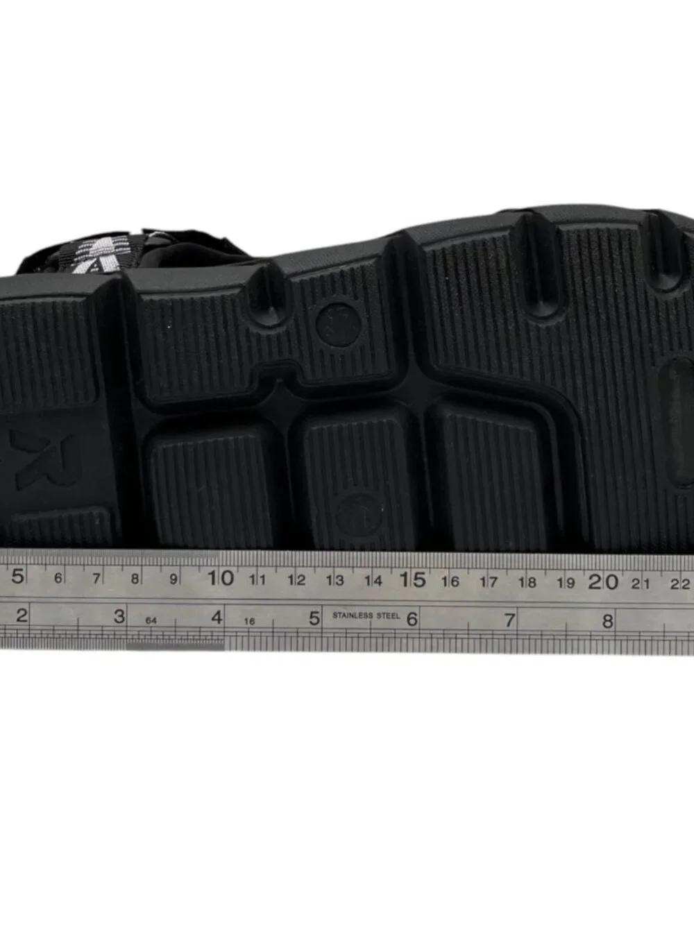 Rieker Men's Cesar 02 Sport Adjustable Walking Sandal Size 11.5/EU 45 Black/Grey